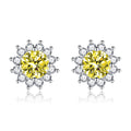 Sunlit Muse Earrings Yellow | White Gold