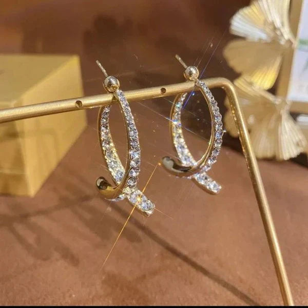 Gratiana Serapha Earrings | White Gold